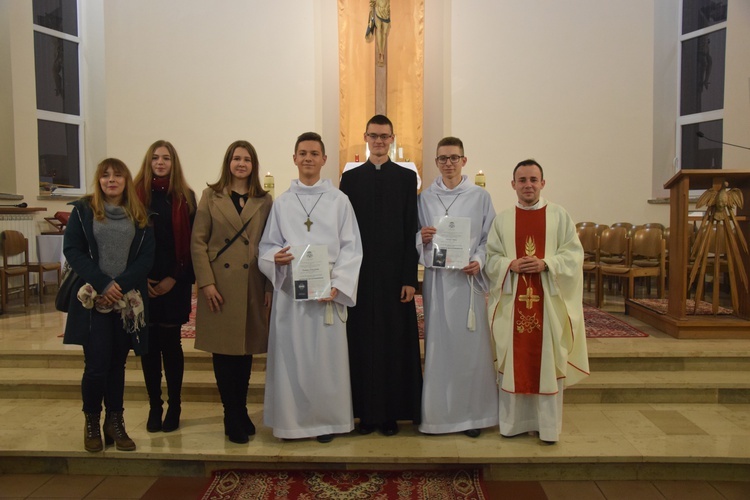 Błogosławieństwo ceremoniarzy diecezji łowickiej