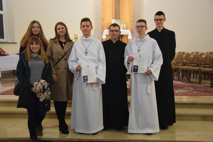 Błogosławieństwo ceremoniarzy diecezji łowickiej