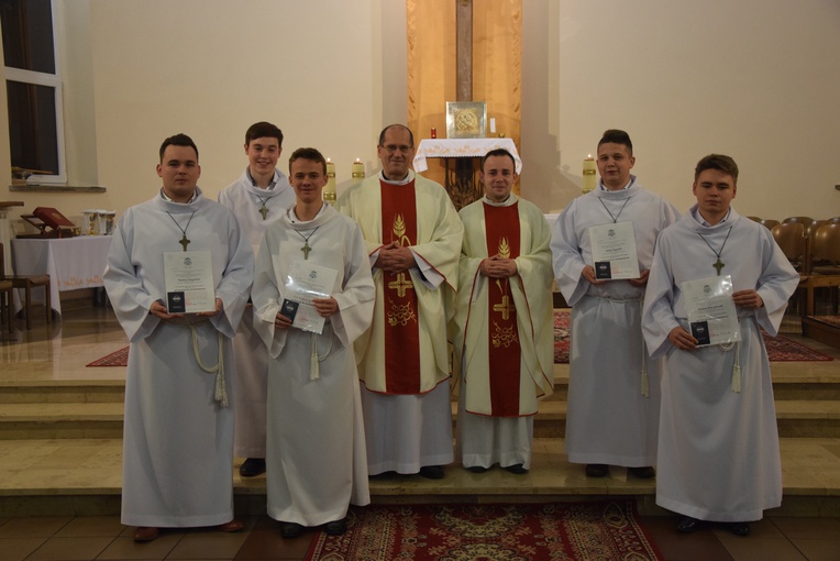 Błogosławieństwo ceremoniarzy diecezji łowickiej