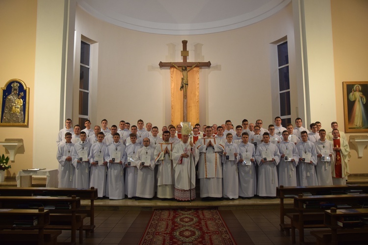 Błogosławieństwo ceremoniarzy diecezji łowickiej