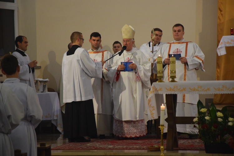 Błogosławieństwo ceremoniarzy diecezji łowickiej