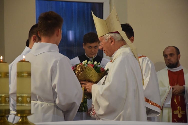 Błogosławieństwo ceremoniarzy diecezji łowickiej