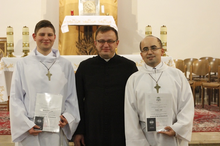 Błogosławieństwo ceremoniarzy diecezji łowickiej