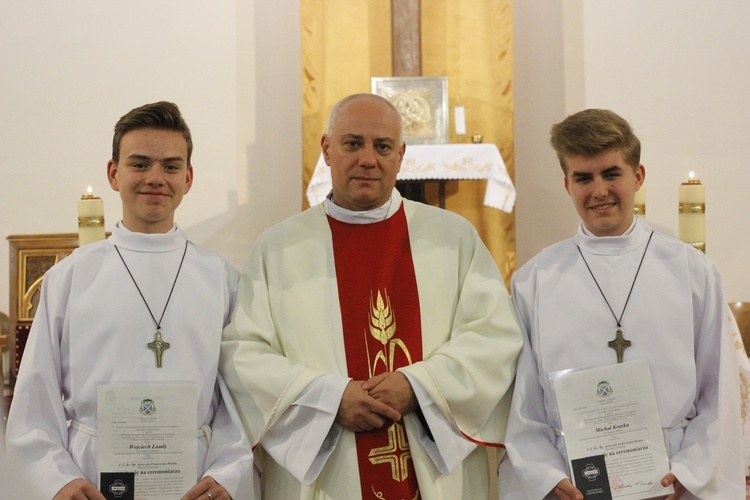 Błogosławieństwo ceremoniarzy diecezji łowickiej