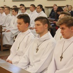 Błogosławieństwo ceremoniarzy diecezji łowickiej