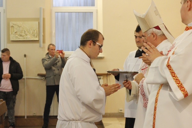 Błogosławieństwo ceremoniarzy diecezji łowickiej