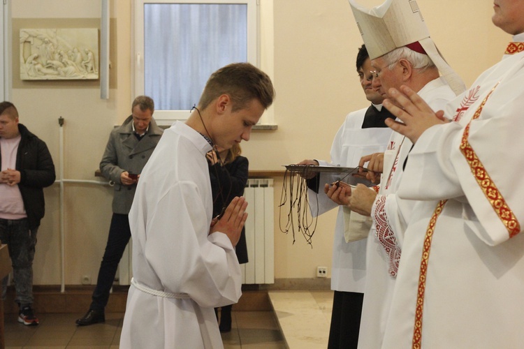 Błogosławieństwo ceremoniarzy diecezji łowickiej