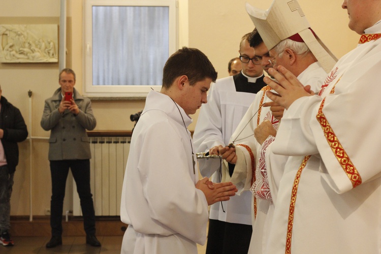 Błogosławieństwo ceremoniarzy diecezji łowickiej