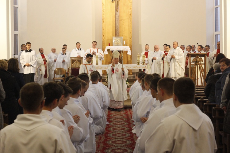 Błogosławieństwo ceremoniarzy diecezji łowickiej