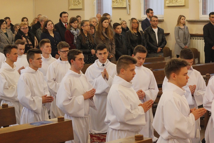 Błogosławieństwo ceremoniarzy diecezji łowickiej