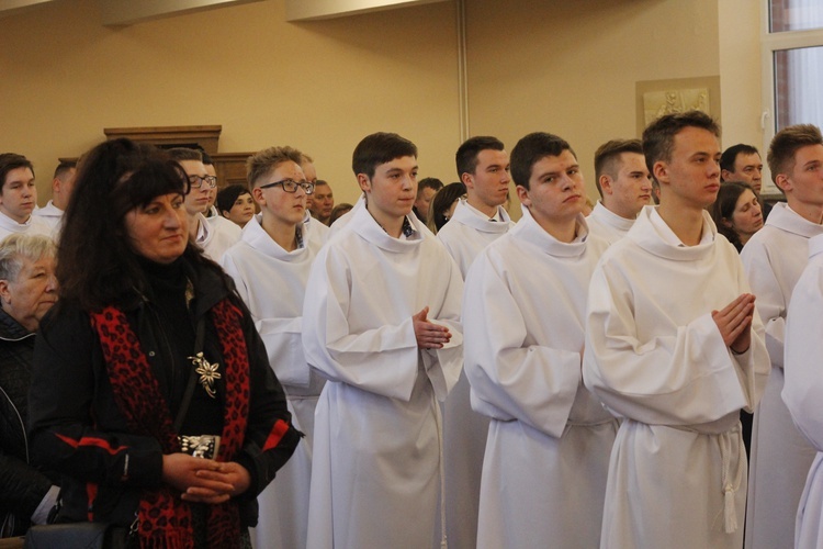 Błogosławieństwo ceremoniarzy diecezji łowickiej