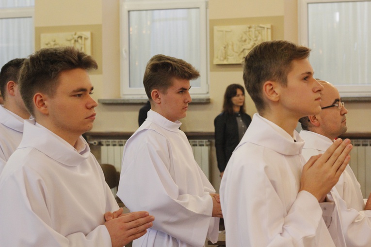 Błogosławieństwo ceremoniarzy diecezji łowickiej