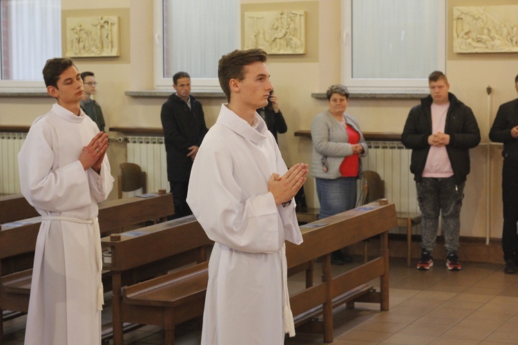 Błogosławieństwo ceremoniarzy diecezji łowickiej