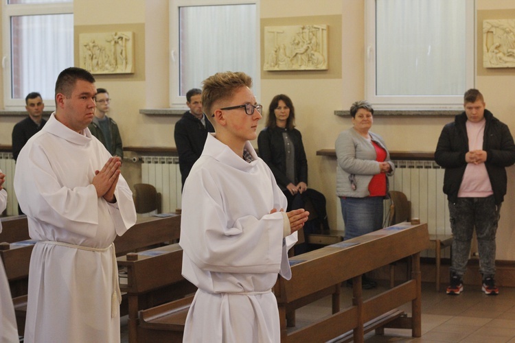 Błogosławieństwo ceremoniarzy diecezji łowickiej