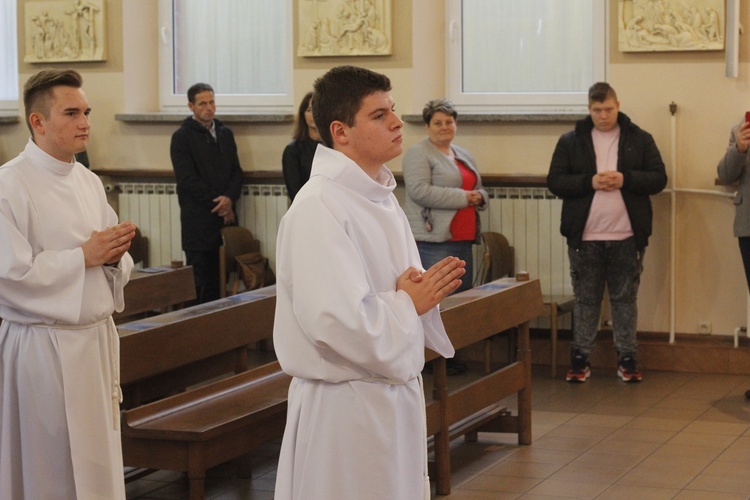 Błogosławieństwo ceremoniarzy diecezji łowickiej