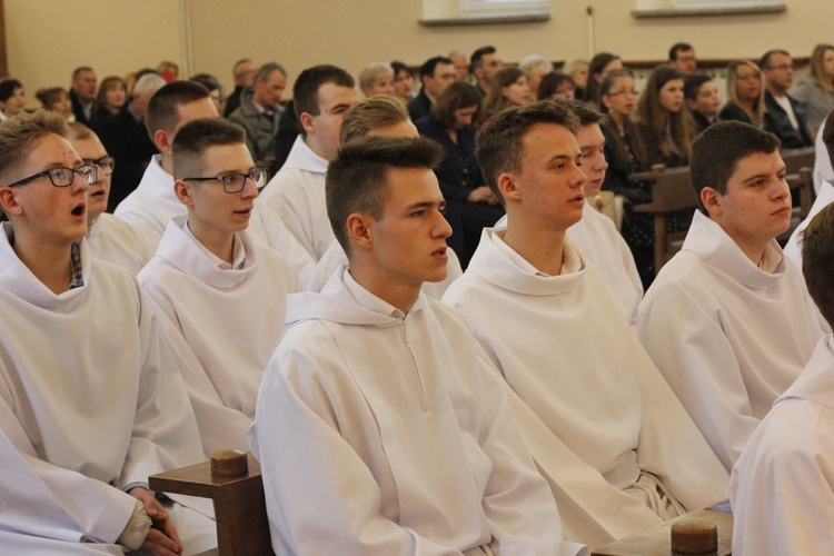 Błogosławieństwo ceremoniarzy diecezji łowickiej