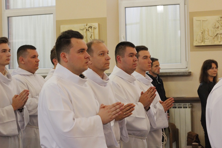 Błogosławieństwo ceremoniarzy diecezji łowickiej