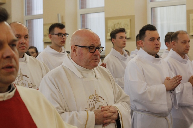 Błogosławieństwo ceremoniarzy diecezji łowickiej