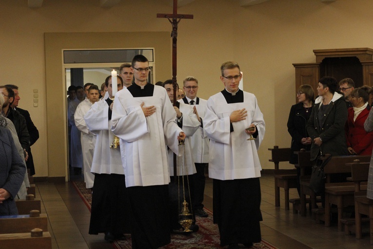 Błogosławieństwo ceremoniarzy diecezji łowickiej