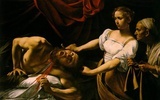 Caravaggio, Judyta ucinająca głowę Holofernesowi.