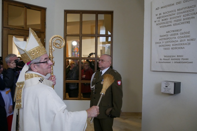 Poświęcenie kościoła pw. św. Polikarpa w Gdańsku-Osowej