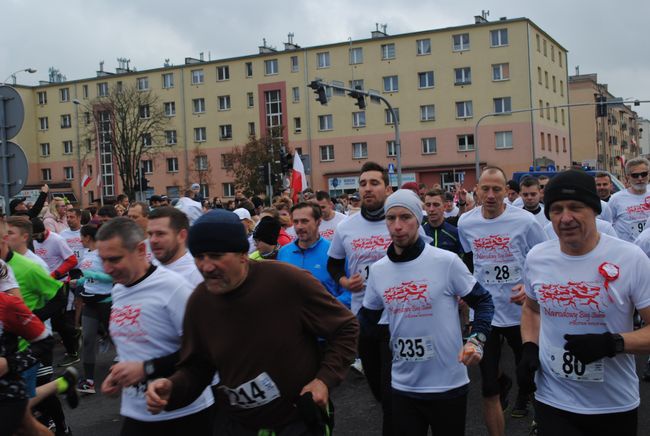 Stalowa Wola. 27. Uliczny Bieg Niepodległości