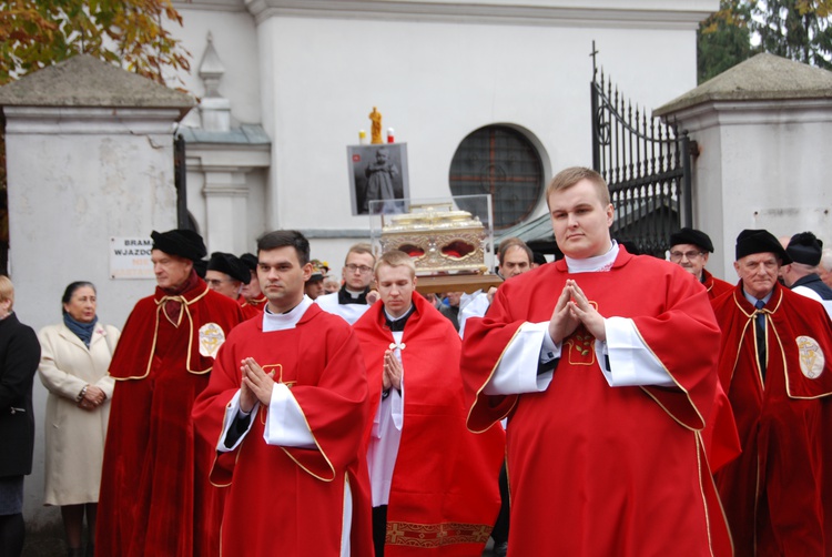 Uroczystości ku czci św. Wiktorii w Łowiczu - procesja