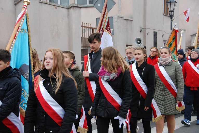 Uroczystości ku czci św. Wiktorii w Łowiczu - procesja
