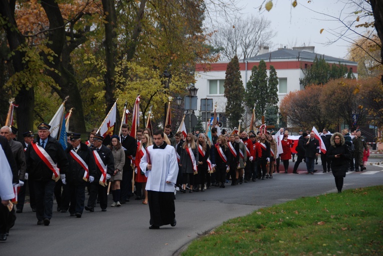Uroczystości ku czci św. Wiktorii w Łowiczu - procesja