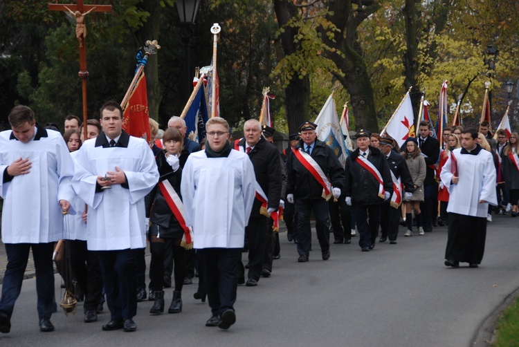 Uroczystości ku czci św. Wiktorii w Łowiczu - procesja