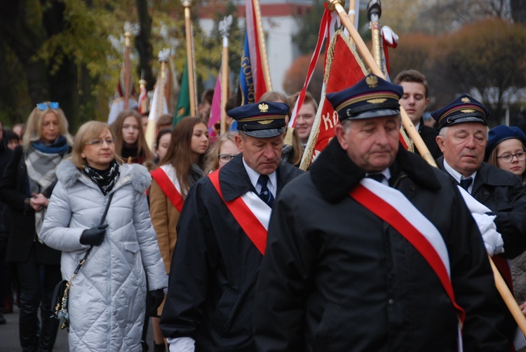 Uroczystości ku czci św. Wiktorii w Łowiczu - procesja