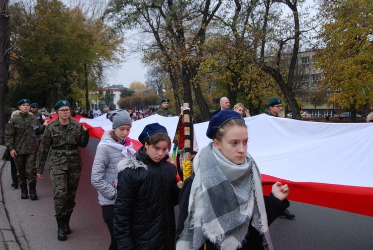 Uroczystości ku czci św. Wiktorii w Łowiczu - procesja