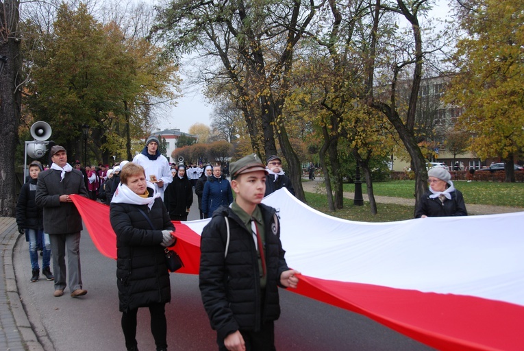 Uroczystości ku czci św. Wiktorii w Łowiczu - procesja