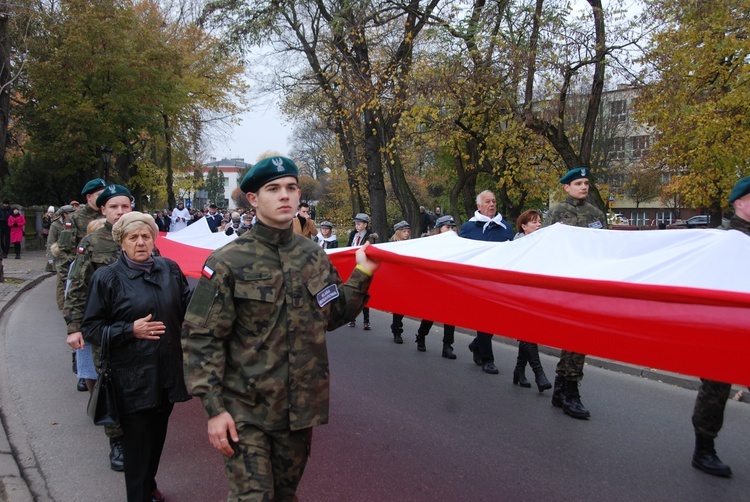 Uroczystości ku czci św. Wiktorii w Łowiczu - procesja