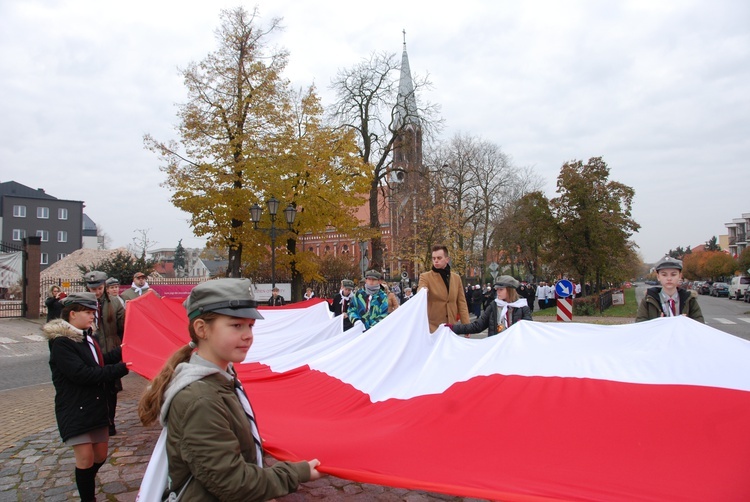 Uroczystości ku czci św. Wiktorii w Łowiczu - procesja