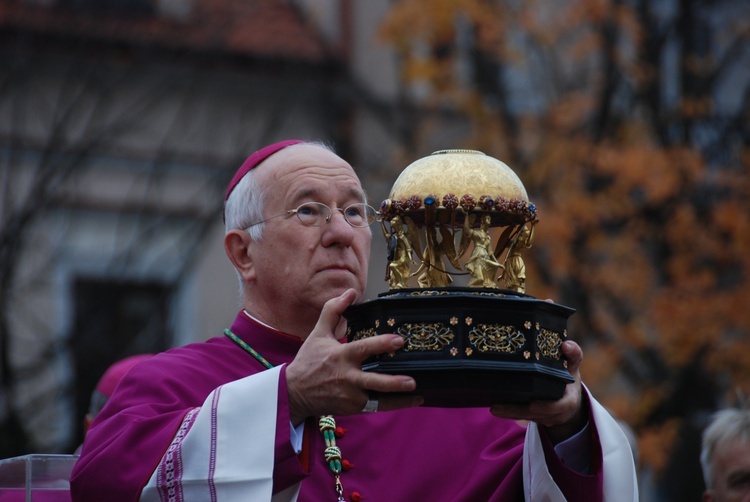 Uroczystości ku czci św. Wiktorii w Łowiczu - procesja