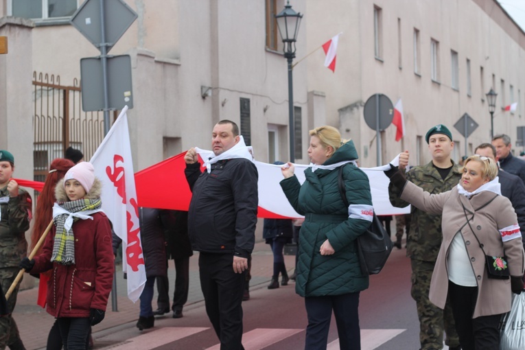 Uroczystości ku czci św. Wiktorii w Łowiczu - procesja
