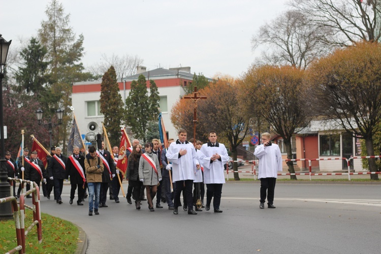 Uroczystości ku czci św. Wiktorii w Łowiczu - procesja