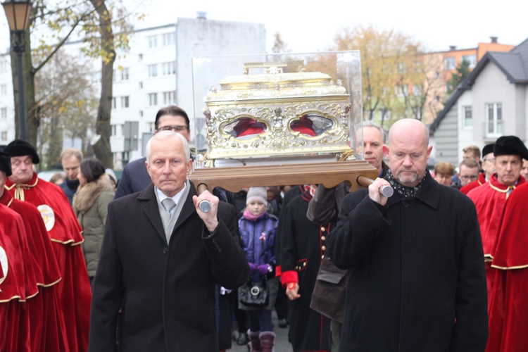 Uroczystości ku czci św. Wiktorii w Łowiczu - procesja