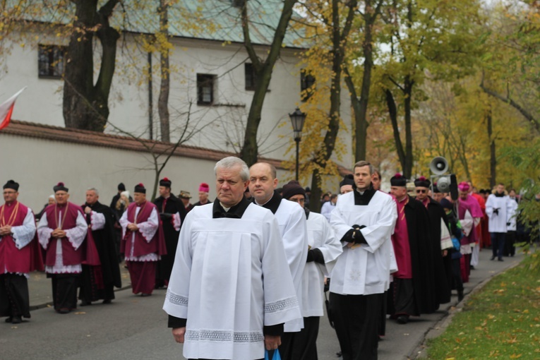 Uroczystości ku czci św. Wiktorii w Łowiczu - procesja