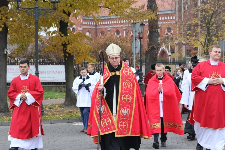 Uroczystości ku czci św. Wiktorii w Łowiczu - procesja