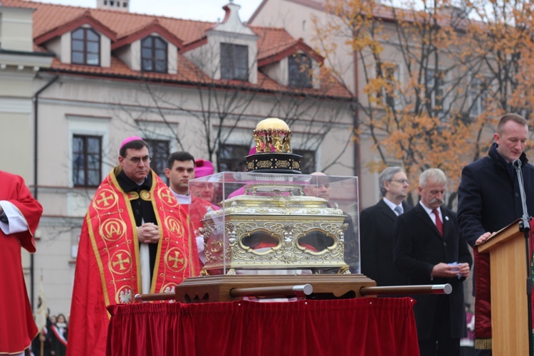 Uroczystości ku czci św. Wiktorii w Łowiczu - procesja