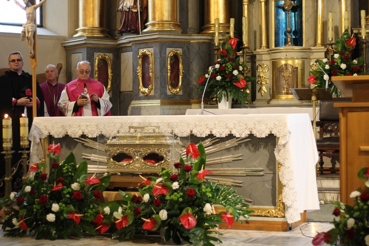 Uroczystości ku czci św. Wiktorii w Łowiczu - procesja