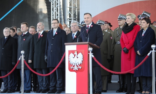 Prezydent: Dziękuję za trud i zaangażowanie w obchody 101. rocznicy odzyskania niepodległości