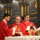 Mszy św. przewodniczył i homilię wygłosił bp Andrzej Przybylski.