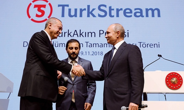 Przywódcy Turcji i Rosji szybko porozumieli się w sprawie TurkStream.