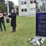 Upamiętnienie spalonej synagogi w Kędzierzynie-Koźlu