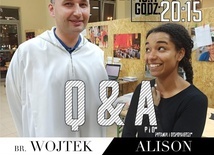 Q&A z br. Wojtkiem z Taizé oraz Alison - wolontariuszką przygotowującą ESM