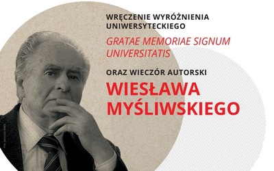 Wiesław Myśliwski, dwukrotny laureat Nagrody Nike, z wieczorem autorskim na swoim rodzimym uniwersytecie