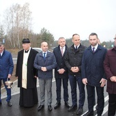 Pysznica. Otwarcie drogi i ronda